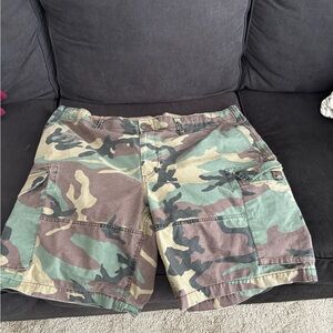 Camouflage Cargo Shorts